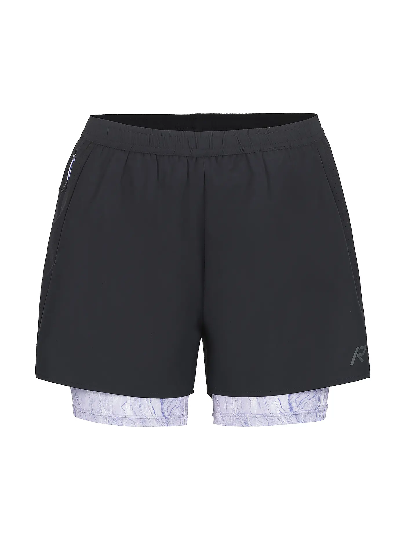 RUKKA | Damen Laufshort Makela Print 2in1 | 